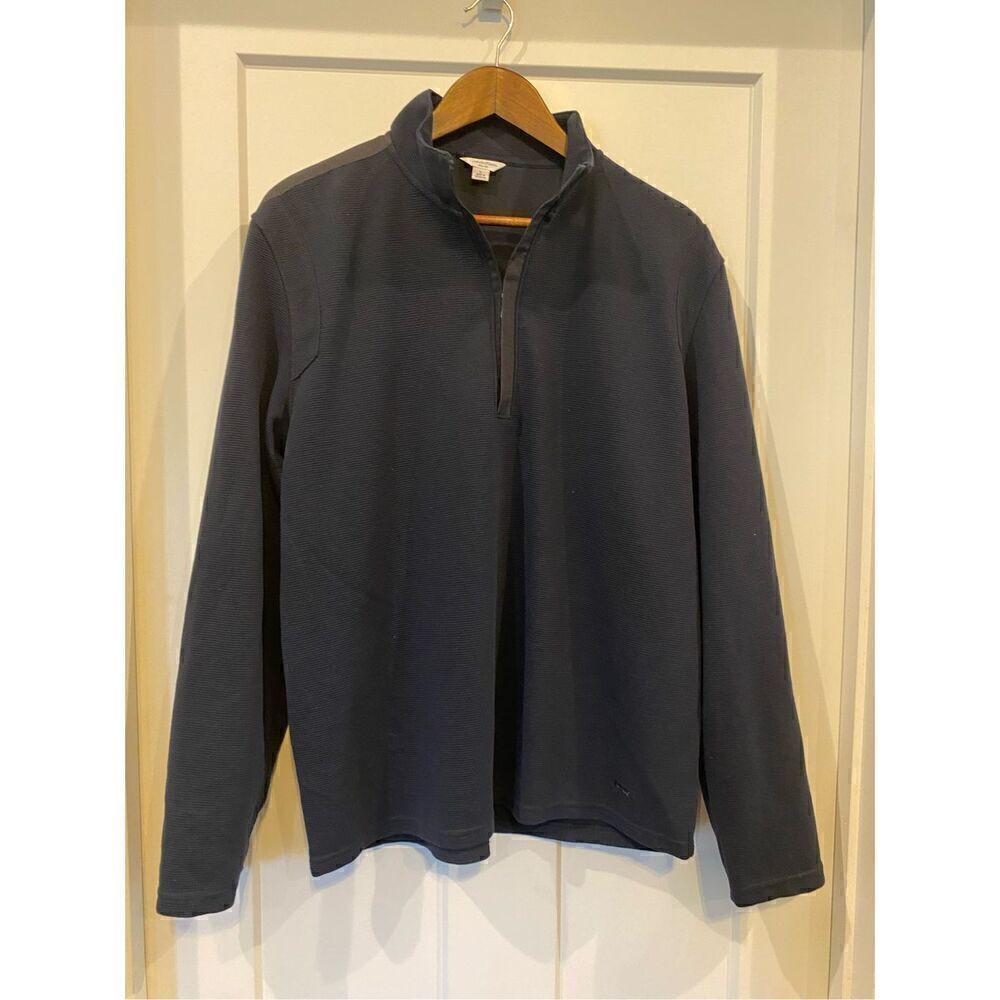 Calvin Klein Navy half Zip pullover